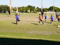 King Solomon's Second Soccer Match with Miami Lakes United
