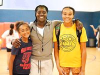 Former WNBA Star Inspires Young Athletes at Cooper City Optimist Practice
