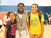 Former WNBA Star Inspires Young Athletes at Cooper City Optimist Practice