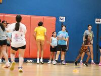 Former WNBA Star Inspires Young Athletes at Cooper City Optimist Practice