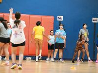 Former WNBA Star Inspires Young Athletes at Cooper City Optimist Practice