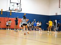 Former WNBA Star Inspires Young Athletes at Cooper City Optimist Practice