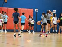Former WNBA Star Inspires Young Athletes at Cooper City Optimist Practice
