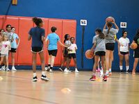 Former WNBA Star Inspires Young Athletes at Cooper City Optimist Practice