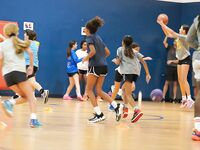 Former WNBA Star Inspires Young Athletes at Cooper City Optimist Practice