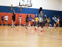 Former WNBA Star Inspires Young Athletes at Cooper City Optimist Practice