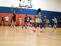 Former WNBA Star Inspires Young Athletes at Cooper City Optimist Practice