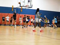 Former WNBA Star Inspires Young Athletes at Cooper City Optimist Practice