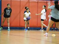 Former WNBA Star Inspires Young Athletes at Cooper City Optimist Practice