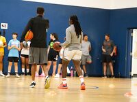Former WNBA Star Inspires Young Athletes at Cooper City Optimist Practice