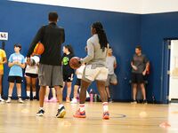 Former WNBA Star Inspires Young Athletes at Cooper City Optimist Practice
