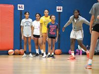 Former WNBA Star Inspires Young Athletes at Cooper City Optimist Practice