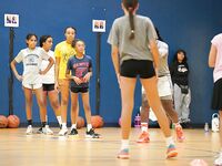 Former WNBA Star Inspires Young Athletes at Cooper City Optimist Practice