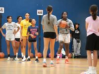 Former WNBA Star Inspires Young Athletes at Cooper City Optimist Practice