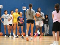 Former WNBA Star Inspires Young Athletes at Cooper City Optimist Practice