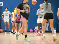 Former WNBA Star Inspires Young Athletes at Cooper City Optimist Practice