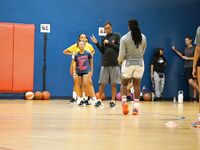Former WNBA Star Inspires Young Athletes at Cooper City Optimist Practice