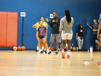 Former WNBA Star Inspires Young Athletes at Cooper City Optimist Practice