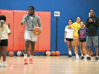 Former WNBA Star Inspires Young Athletes at Cooper City Optimist Practice