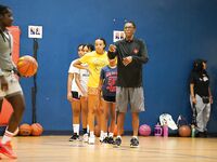 Former WNBA Star Inspires Young Athletes at Cooper City Optimist Practice