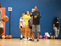 Former WNBA Star Inspires Young Athletes at Cooper City Optimist Practice