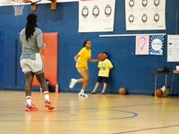 Former WNBA Star Inspires Young Athletes at Cooper City Optimist Practice
