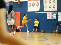 Former WNBA Star Inspires Young Athletes at Cooper City Optimist Practice