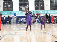 Andre Drummond Remy Workouts Miami pro League Week 1 | Miami Senior High 2024