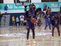 Andre Drummond Remy Workouts Miami pro League Week 1 | Miami Senior High 2024