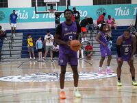 Andre Drummond Remy Workouts Miami pro League Week 1 | Miami Senior High 2024