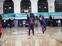 Andre Drummond Remy Workouts Miami pro League Week 1 | Miami Senior High 2024