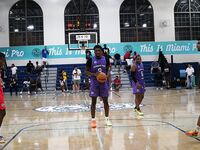 Andre Drummond Remy Workouts Miami pro League Week 1 | Miami Senior High 2024