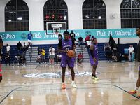 Andre Drummond Remy Workouts Miami pro League Week 1 | Miami Senior High 2024