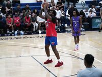 Andre Drummond Remy Workouts Miami pro League Week 1 | Miami Senior High 2024