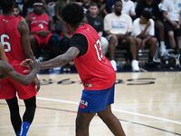 Andre Drummond Remy Workouts Miami pro League Week 1 | Miami Senior High 2024