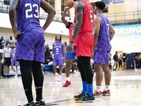 Andre Drummond Remy Workouts Miami pro League Week 1 | Miami Senior High 2024