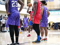 Andre Drummond Remy Workouts Miami pro League Week 1 | Miami Senior High 2024