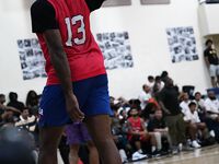 Andre Drummond Remy Workouts Miami pro League Week 1 | Miami Senior High 2024