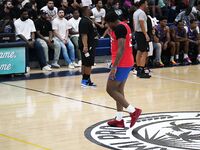 Andre Drummond Remy Workouts Miami pro League Week 1 | Miami Senior High 2024