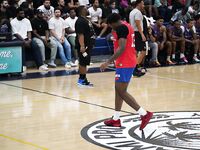 Andre Drummond Remy Workouts Miami pro League Week 1 | Miami Senior High 2024