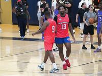 Andre Drummond Remy Workouts Miami pro League Week 1 | Miami Senior High 2024