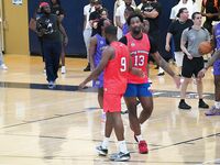 Andre Drummond Remy Workouts Miami pro League Week 1 | Miami Senior High 2024