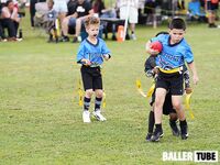 6U NFL Flag Football Battle: Titans vs. Raiders