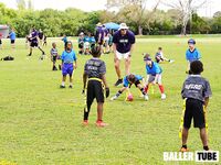 6U NFL Flag Football Battle: Titans vs. Raiders