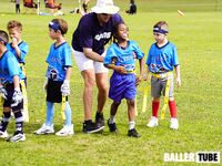6U NFL Flag Football Battle: Titans vs. Raiders