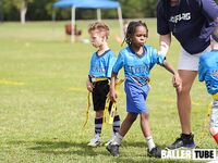 6U NFL Flag Football Battle: Titans vs. Raiders